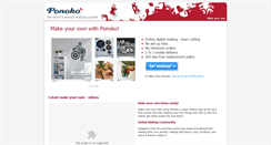 Desktop Screenshot of makeyourown.ponoko.com